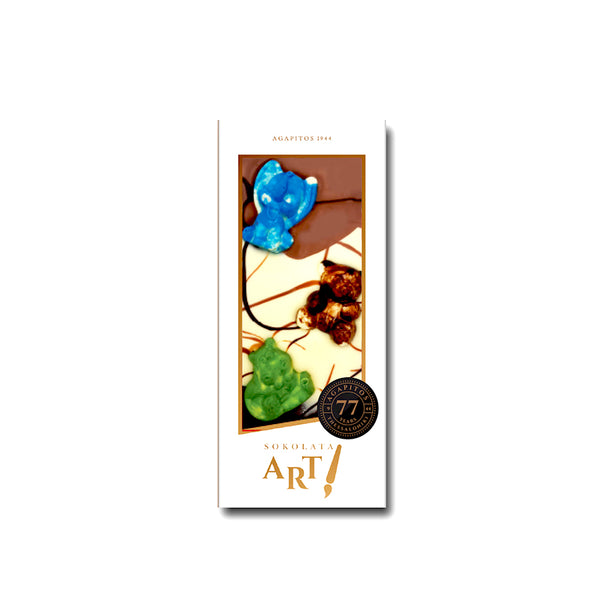 ANIMALS 3D & 3 CHOCOLATES (DARK/MILK/WHITE)