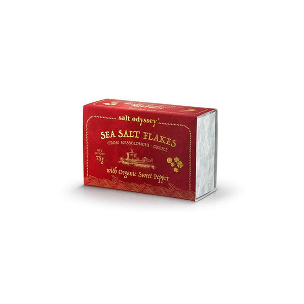 SEA SALT FLAKES (PAPRIKA) CERTIFIED ORGANIC