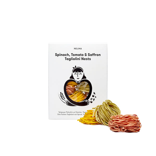 SPINACH, TOMATO & SAFFRON TAGLIOLINI NESTS