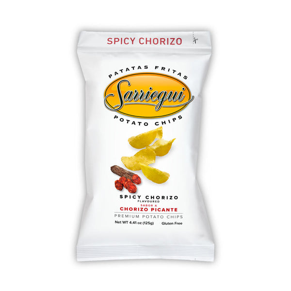 SPICY CHORIZO FLAVOURED PREMIUM POTATO CHIPS