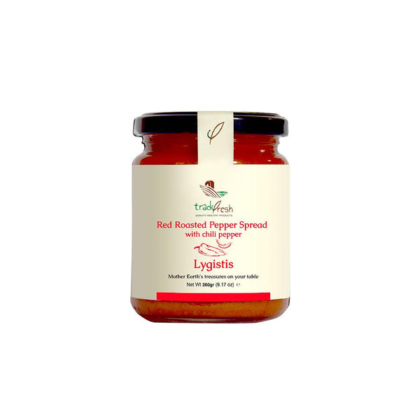 FLORINA’S RED ROASTED PEPPER SPREAD WITH CHILI PEPPER